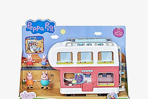 TOY DAY- AUTO WIN-PEPPA PIG Peppa's Adventures Family Motorhome playset 13.5cm