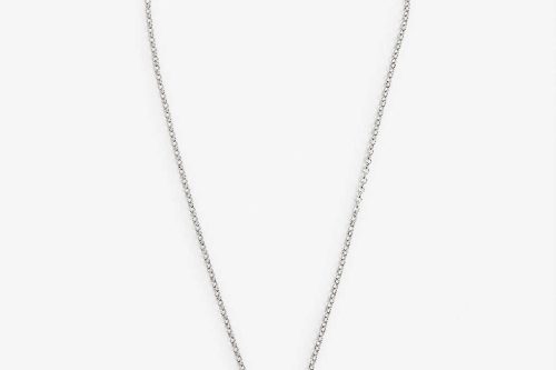 VIVIENNE WESTWOOD JEWELLERY Mini Bas Relief brass and cubic zirconia pendant necklace