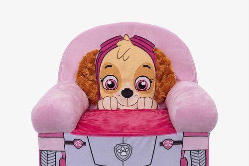 TOY DAY- AUTO WIN- PAW PATROL SKYE PLUSH CHAIR  AND SKYE WATCH