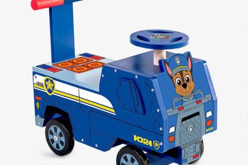 TOY DAY- AUTO WIN- PAW PATROL Chase ride-on wooden truck
