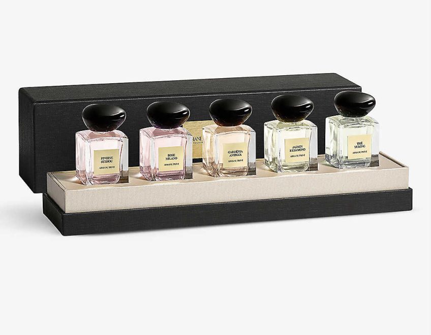 GIORGIO ARMANI Miniatures Les Eaux gift set - Competition Fox