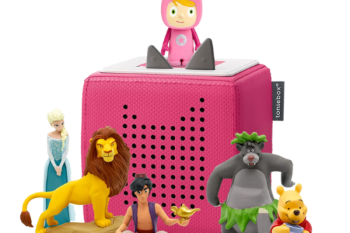 TONIEBOX DISNEY BUNDLE #4 PINK TONIE BOX
