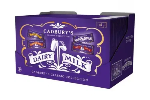 FOX GIVEAWAY- CADBURY RETRO SELECTION BOX 430G (BOX OF 8)