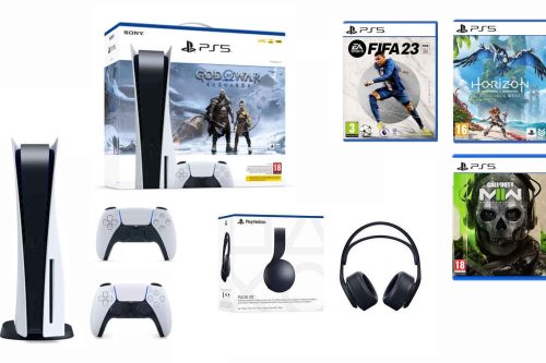 Sony Disk PS5 + Games Bundle