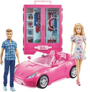 Barbie and ken dress up and online go closet