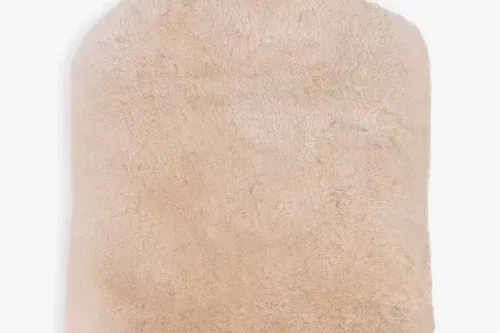 FOX GIVEAWAY-Just Sheepskin Rebecca Hot Water Bottle, Natural