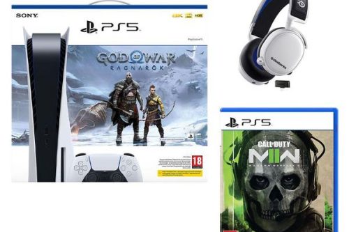 Win a PlayStation 5 & God of War Ragnarök Bundle with Arctis 7P+ Headset & Call of Duty: Modern Warfare II