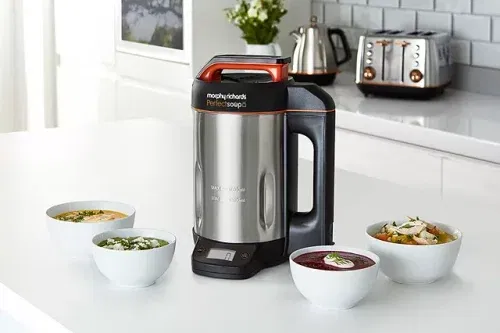 Morphy Richards 501025 Perfect Soup Maker with Scales, Stainless Steel