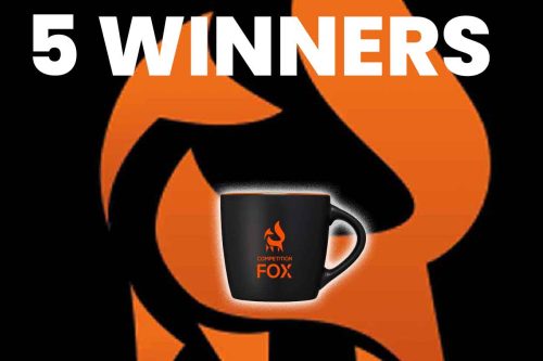 FOX GIVEAWAY- 5 WINNERS - WIN A COMPETITION FOX MUG