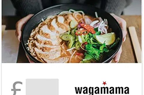 AUTO WIN- WIN £100 Wagamama Gift Card