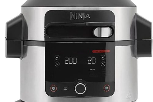 AUTO WIN-NINJA Foodi 11-in-1 SmartLid Multi-Cooker 6L [OL550UK] Electric Pressure Cooker, Air Fryer, Combi-Steam, Slow Cooker, Grill, Bake