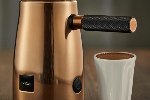 Hotel Chocolat Velvetiser Hot Chocolate Maker, Copper,