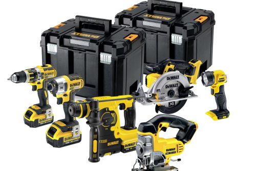 DeWalt DCK699M3T 18V XR Cordless 6pc Kit with 3x 4.0Ah Batteries