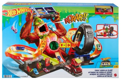 AUTO WIN- Hot Wheels City Toxic Gorilla Slam