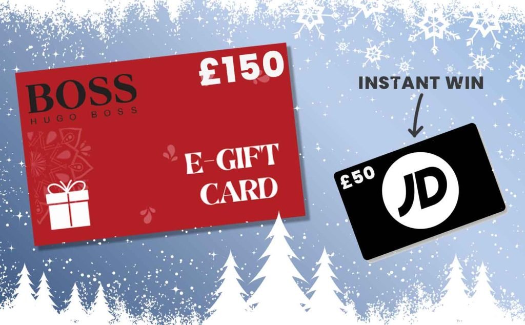 CHRISTMAS ADVENT CALENDAR WIN £150 Hugo Boss E Gift Card + FIND THE