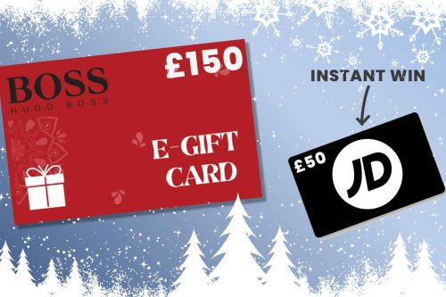 CHRISTMAS ADVENT CALENDAR- WIN £150 Hugo Boss E Gift Card + FIND THE INSTANT WIN