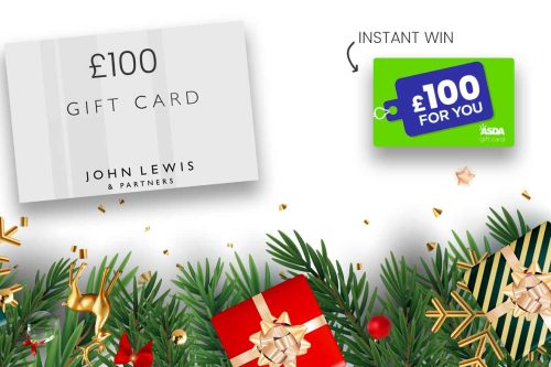 CHRISTMAS ADVENT CALENDAR- WIN £100 John Lewis Gift Card + FIND THE INSTANT WIN