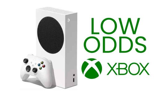Microsoft Xbox Series S Digital Edition Console, 512GB, with Wireless Controller, White- Low Odds