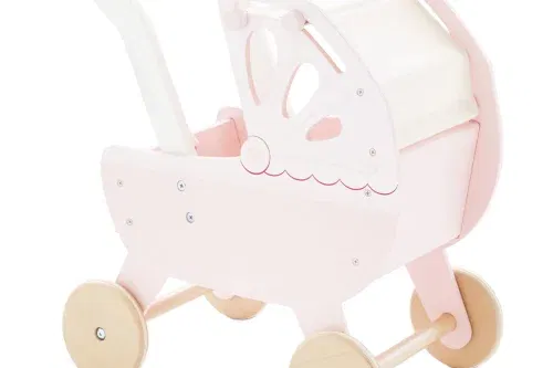 TOY DAY- AUTO WIN-LE TOY VAN Sweetdreams wooden doll pram 52.5cm