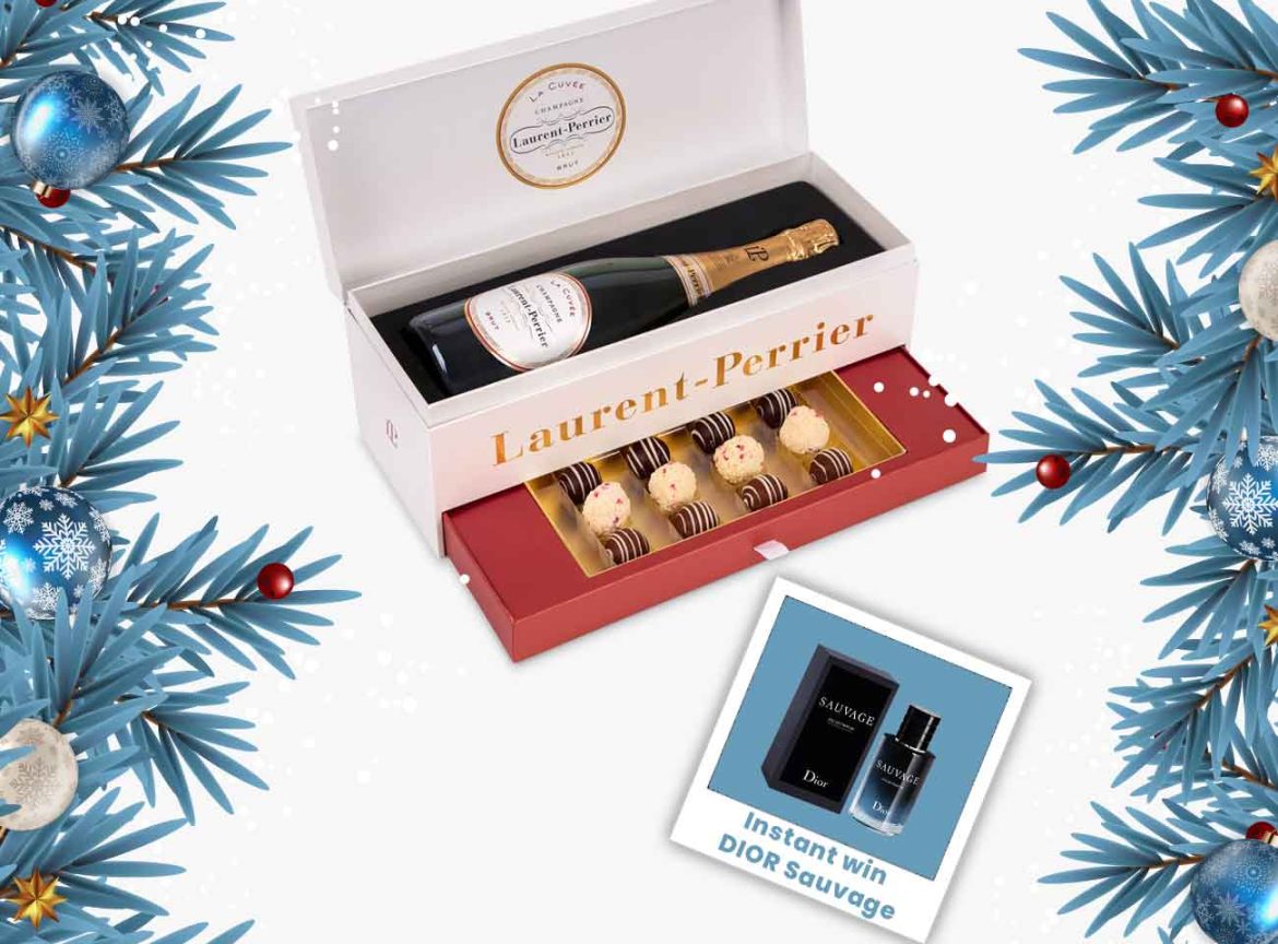 CHRISTMAS ADVENT CALENDAR WIN A LaurentPerrier Brut Champagne and