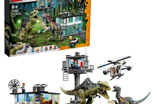 TOY DAY- AUTO WIN-LEGO Jurassic World Dominion 76949 Giganotosaurus & Therizinosaurus Attack set
