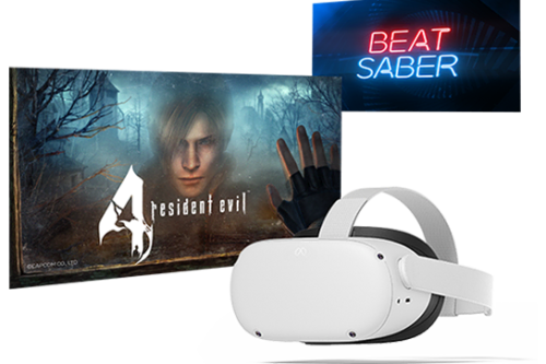 Meta Quest 2 128GB - Resident Evil 4 Bundle