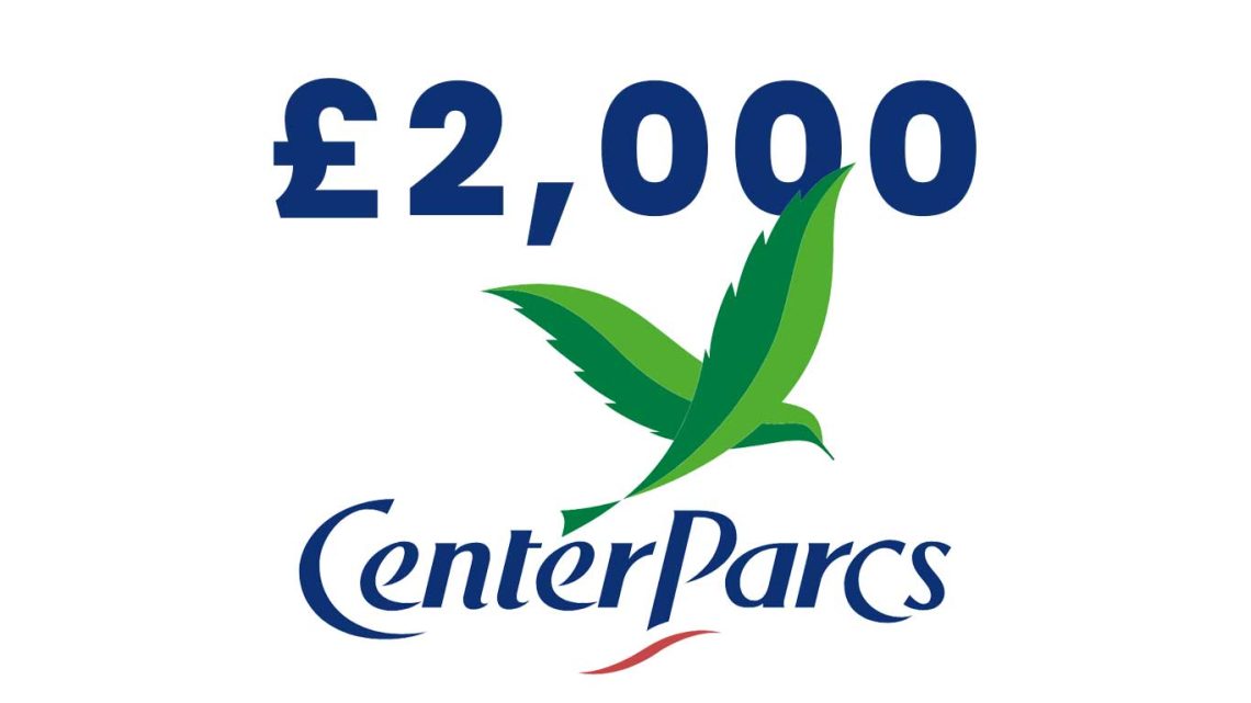 WIN £2000 CENTRE PARCS GIFT CARD Competition Fox