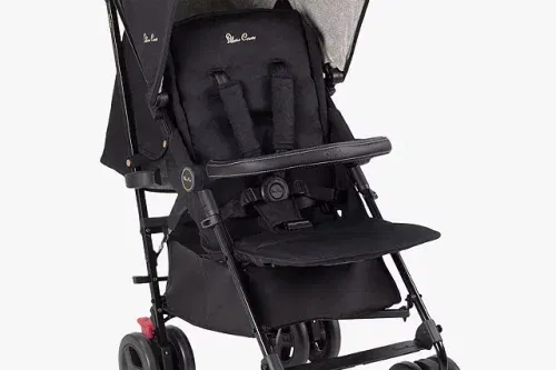 Silver Cross Reflex Orient Pushchair, Black