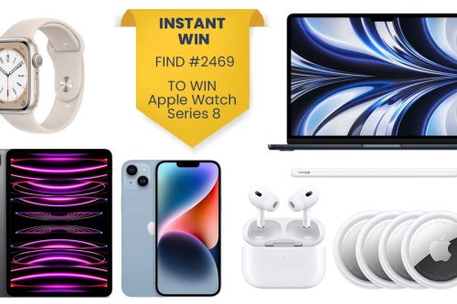 WIN A MASSIVE APPLE TECH BUNDLE + FIND THE INSTANT WIN