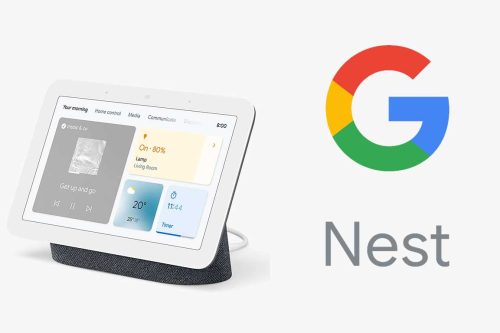 Google Nest Hub Hands-Free Smart Speaker with 7" Screen, 2nd Gen, Charcoal