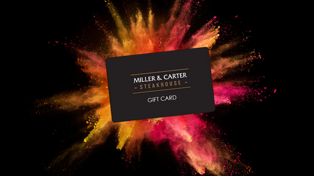 WIN A £100 MILLER & CARTER GIFT CARD 20/02 Competition Fox