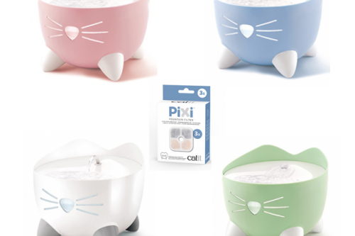 AUTO WIN - Catit Pixi Cat Drinking Water Fountain - PICK YOUR COLOUR
