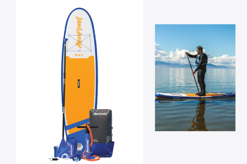 Aquaplanet MAX SUP Package | Stand Up Inflatable Paddle Board Kit | 10’6″ Long