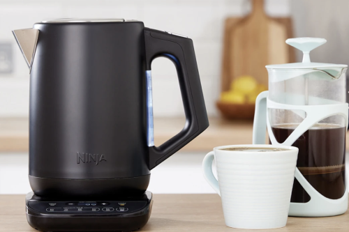 Ninja Black Perfect Temperature Kettle, Rapid Boil – KT200UK