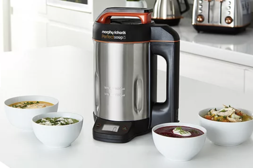 Morphy Richards 501025 Perfect Soup Maker with Scales, Stainless Steel
