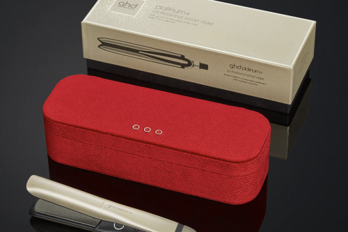 GHD PLATINUM+ HAIR STRAIGHTENER IN CHAMPAGNE GOLD