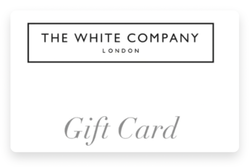FREE GIVEAWAY - £50 THE WHITE COMPANY E-GIFT CARD