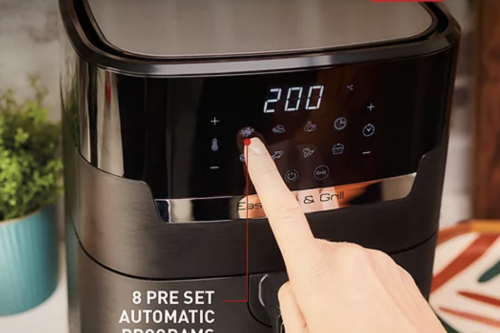 Tefal Easy Fry & Grill Precision Air Fryer & Health Grill, Black