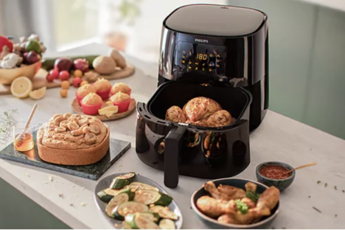 Philips HD9280/91 Connected XL Air Fryer, Black #2