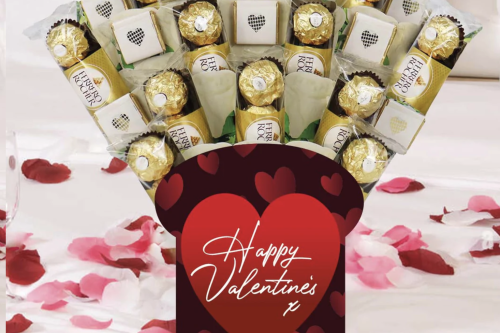 The Deluxe Ferrero Rocher Chocolate Bouquet