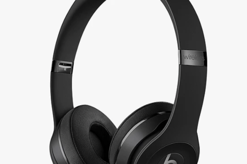 Beats Solo³ Wireless Bluetooth On-Ear Headphones with Mic/Remote, Black