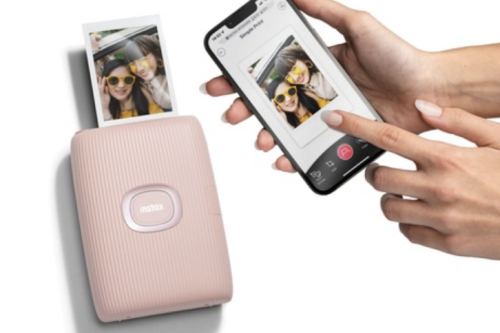 Fuji Instax Mini Link 2 Instant Photo Printer without Film - Soft Pink