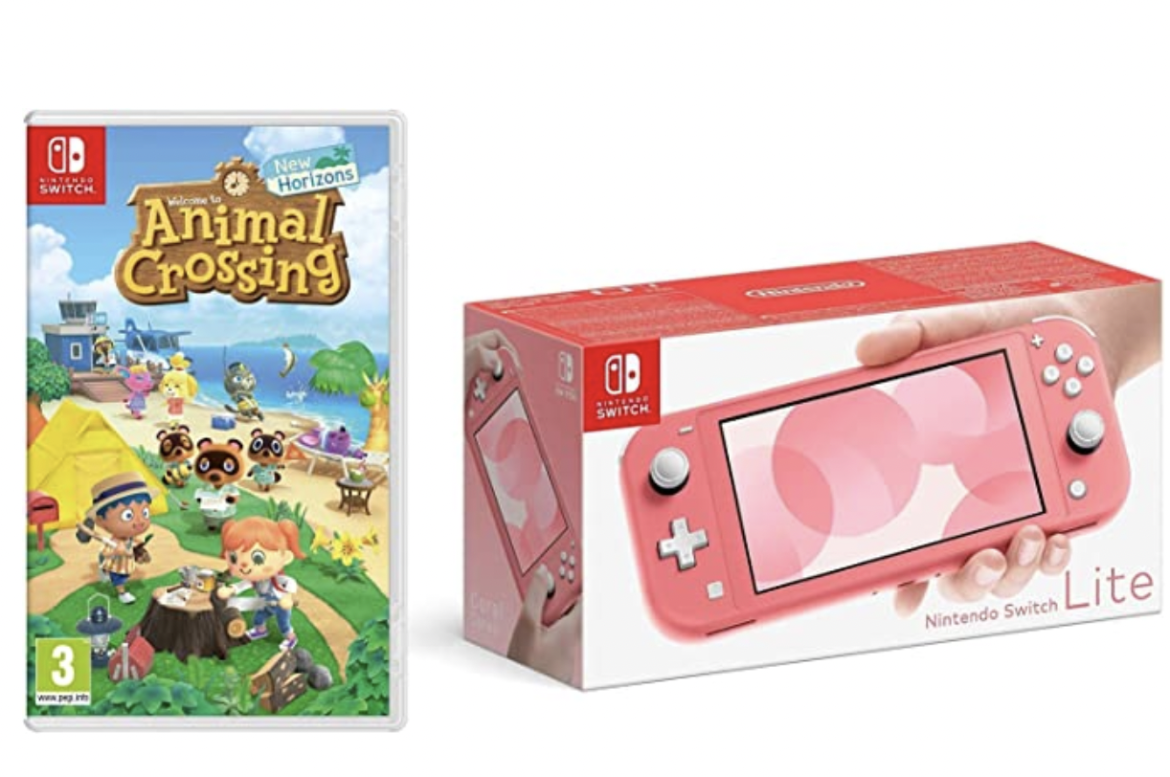 Nintendo Switch Lite Coral and Animal Crossing Switch Game Competition Fox