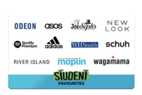 WIN A £100 Student Favourites Gift Card - 26/1