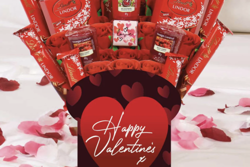 AUTO WIN – THE DELUXE RED YANKEE CANDLE AND CHOCOLATE BOUQUET #2