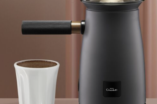 Hotel Chocolat The Velvetiser – Charcoal Edition & Milky 50% Hot Chocolate Sachets