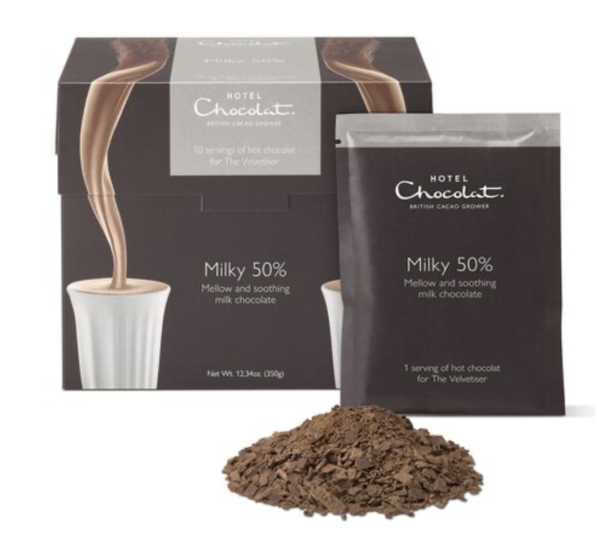 hotel chocolat velvetiser sachets flavours