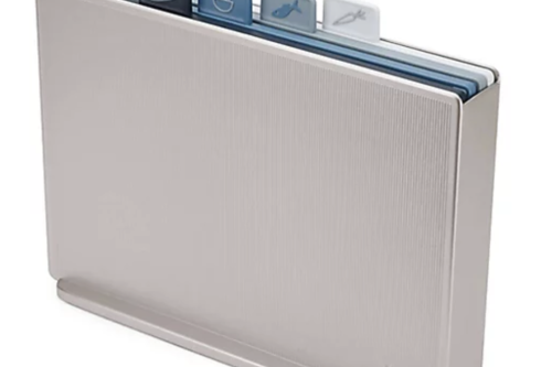 Joseph Joseph Editions Index Chopping Board Set, Large - Sky Blue