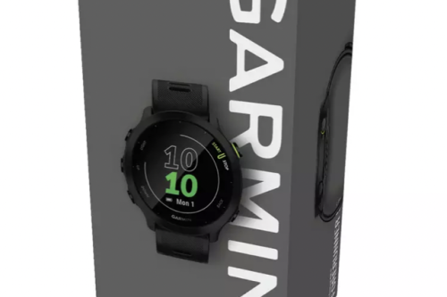 Garmin Forerunner 55 GPS Running Smart Watch - Black