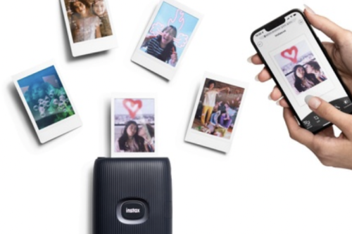 Fuji Instax Mini Link 2 Instant Photo Printer without Film - Space Blue